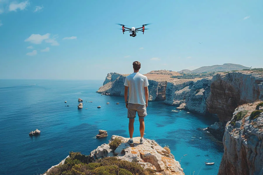 aerial photography with drones